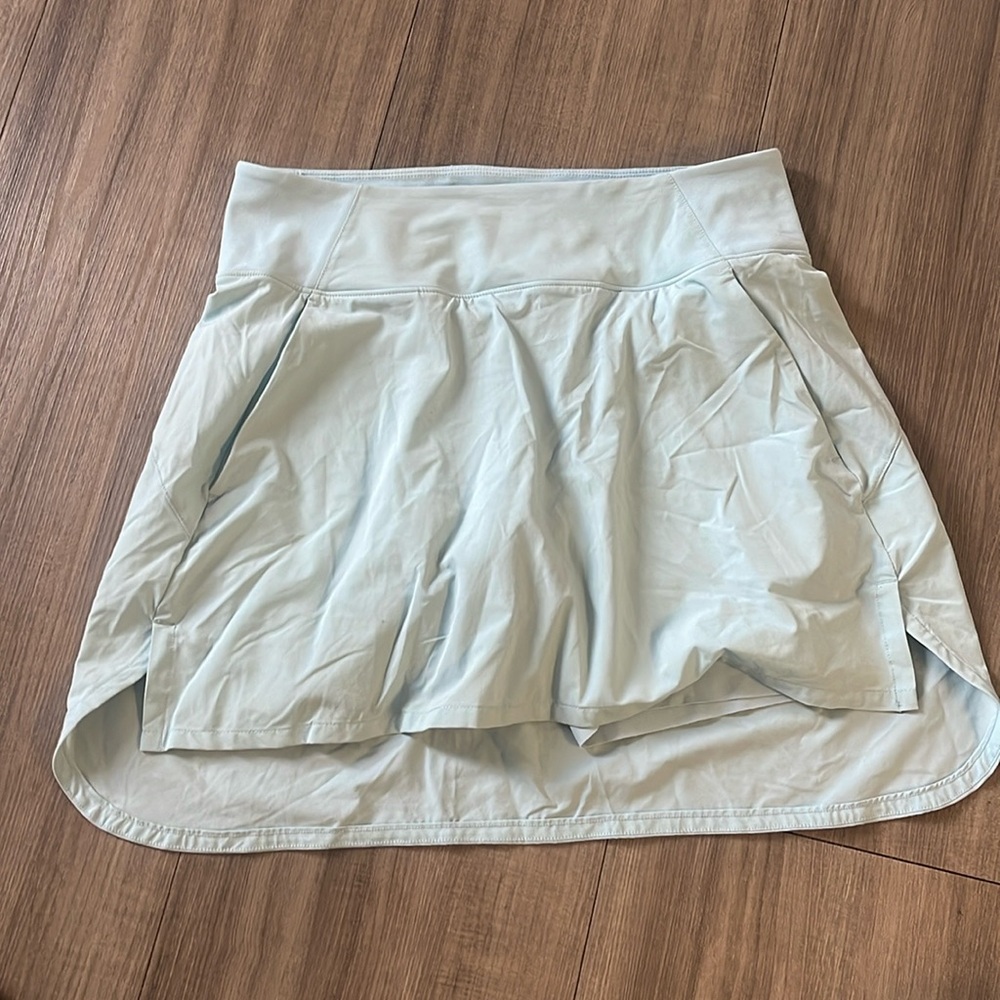 Mint “dry fit” tennis skirt